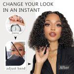 Wear and Go Glueless Lace Wig Short Curly Bob