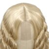Honey Blonde Curly Wig – Natural Crimps, Deep Wave, and Comfortable Fit
