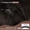 Strawberry Blonde Blend Marvel: 20 Inch Long Wavy Clip-In Hair Extensions - 6 Pieces for Natural Volume and Easy Style Enhancement