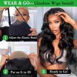 30 Inch Wear and Go Glueless Wig: The Ultimate Body Wave Human Hair Wig