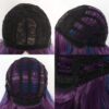 Long Natural Wavy Purple Wig - Ideal for Cosplay, Halloween, and Anime Parties!