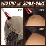 Red by Kiss Stocking Wig Cap and Tinted Lace Wig Powder – Scalp Care, Matte Finish, and Natural Look in 5 PCS Pack!