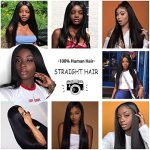 4x4 HD Lace Closure Wigs: 180% Density Straight Brazilian Virgin Hair for Effortless Elegance
