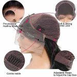 Bold Black Beauty: 22-Inch Long Silky Straight Lace Front Wig for Black Women