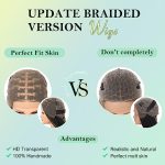 36 Inch HD Lace Front Box Braided Wigs: Unleash Your Beauty with Boho Curls and Knotless Elegance