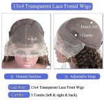 Turn Heads with the 18 Inch Highlight Ombre Curly Lace Front Wig - Unleash Your Bold Style with #1b/27 Black and Blonde Colored