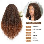 24-Inch Ombre Long Curly Wig - Natural, Comfortable, and Stylish for Women