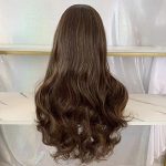 Millsy Ombre Brown Synthetic Lace Front Wigs - Effortless Elegance for Everyday and Special Occasions