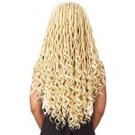 Sensationnel Synthetic Hair Lace Front Wig Cloud 9 Swiss Lace 4X4 Multi Parting Braid Lace Wig Goddess Locs