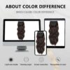 Transform Your Look with 20-Inch Chocolate Color Clip-In Hair Extensions - Ideal for Parties, Weddings, and Special Occasions