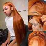 Ginger Lace Front Human Hair Wig - 13X4 HD