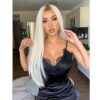 X-TRESS Blond Glueless Lace Front Wigs - Pre Plucked, Pre Cut, and Stunning 13x4x1 HD Lace