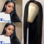 4x4 HD Lace Closure Wigs: 180% Density Straight Brazilian Virgin Hair for Effortless Elegance