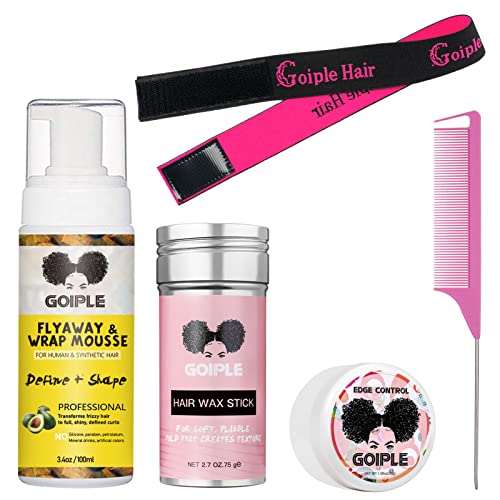 Goiple Hair Mousse: Achieve Stylish Perfection with Our Complete Styling Kit for Curly Hair and Wigs