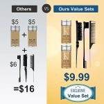 MULAFEE 2 Pack Hair Wax Stick Kit - Effortless Styling for Perfect Hair Every Time