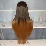 Brown Synthetic Straight Lace Wigs - Perfect for All Occasions
