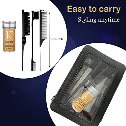 MULAFEE 2 Pack Hair Wax Stick Kit - Effortless Styling for Perfect Hair Every Time