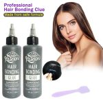 Wig Adhesive 4oz - Fast-Action Black Waterproof Bonding Glue for Hair Extensions