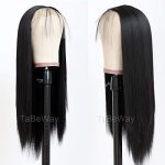 Revolutionize Your Style with TaBeWay Synthetic Lace Front Wigs: 13x4 Free Parting, Heat Resistant, and Natural 20-Inch Elegance