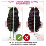 West Kiss Body Wave Wig With Bangs - 100% Virgin Human Hair for Effortless Elegance