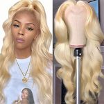 Radiant Blonde Beauty: ANNELBEL 613 Body Wave Lace Front Wig – HD Transparent Lace, Effortless Elegance (24 Inch)