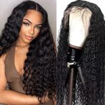 18-Inch HD Curly Lace Front Wig - Soft Water Wave
