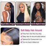 4x4 HD Lace Closure Wigs: 180% Density Straight Brazilian Virgin Hair for Effortless Elegance
