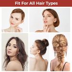 300 Pcs Brown Bobby Pins with Storage Box - Invisible Wave Hair Clips for Women and Girls (2 Inch)