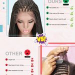 Diva with 36" Kontless Box Braided Wig for Black Women - Clearance Sale