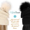 Ash Blonde-Khaki Hat with 20inch Removable Hair Extensions - Stay Cozy and Stylish with the Slouchy Cable Knit Beanie Wig for Women