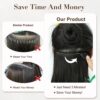 6PCS Wavy Long Hair Highlights Extensions - 20 Inch Auburn Chestnut Clip-Ins for a Charming and Elegant Look