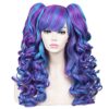 Long Curly Cosplay Wig with 2 Ponytails in Mesmerizing