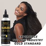 Liquid Gold Wig Glue Lace Glue Kit - Temporary Hold, Non-Toxic, Fast Drying - Wig Kit for Wigs 4oz