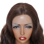 32" Long Brown Body Wave Lace Front Wigs - Perfect for Daily Use