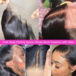 Lemoda 30 Inch Natural Black Full Lace Front Wig - 13x6 Upgrade for Effortless Styling
