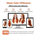 PLUS Ginger Orange Lace Front Wigs - Human Hair Body Wave 13x4