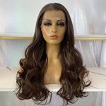 Millsy Ombre Brown Synthetic Lace Front Wigs - Effortless Elegance for Everyday and Special Occasions