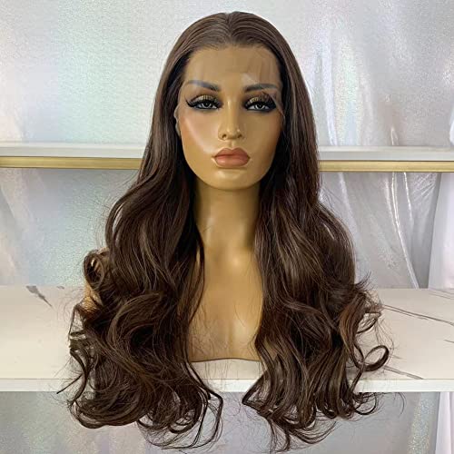 Millsy Ombre Brown Synthetic Lace Front Wigs - Effortless Elegance for Everyday and Special Occasions