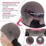 13x6 Wear and Go Body Wave Lace Front Wigs