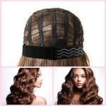 Rolybag Black Adjustable Elastic Wig Band with Nonslip Silicone Strips - Secure and Comfortable Wig Strap for Glueless Wigs - Wig Accessories for Making and Securing Wigs