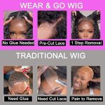 Water Wave Bob Wig: Quick and Easy 14-Inch Curly Wig for Beginners