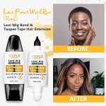 All-Day Confidence Wig Set: Premium Lace Front Wig Glue Adhesive Kit with Tools for Strong and Waterproof Hold
