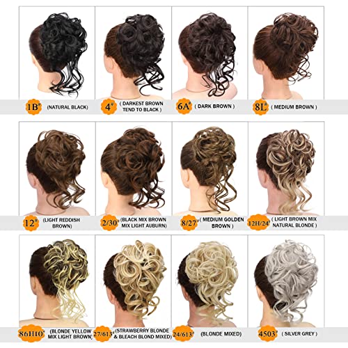 Revamp Your Look Instantly with Messy Bun Hair Piece - Effortless Elegance for Every Occasion