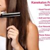 Onedor 20Inch Kanekalon Futura Synthetic Hair Wavy Lace Front Long Wigs