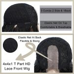 HD Lace Front Synthetic Wigs - Long Body Wave Hair for Black Women
