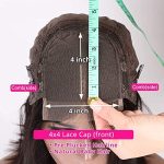 MDL Hair 28 Inch 4x4 Lace Front Body Wave Human Hair Wigs - Brazilian Virgin Hair, 130% Density for Natural Glam