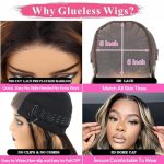 Radiant Allure: SPARKLE DIVA 26-inch Balayage Ombre Body Wave Lace Front Wig - Effortless Glamour in FB/27 Colored Blonde