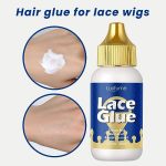 Lace Glue for Front Lace Wig 1.34 Oz - Waterproof Super Hold, Invisible Fast Drying Wig Glue for Wigs