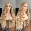 LOLYDEER's 32-Inch Honey Blonde Lace Front Wig – Pre-Plucked, HD Lace, and Gorgeous Loose Wave