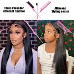 10 Pcs Wig Kit with Skin-Friendly Hair Wax, Snug Wig Caps, and Flexible Bands for Lace Front Wigs